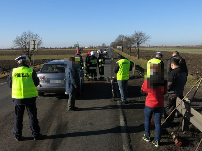 Zderzenie w Lasocicach (zdjęcia i wideo)