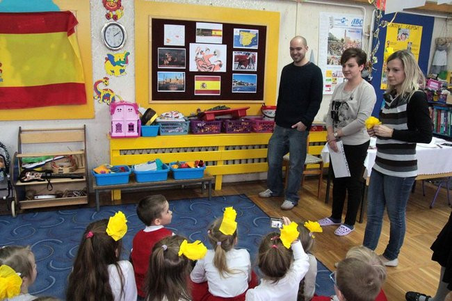 Hiszpańskie Smerfy w Przedszkolu nr 19 (zdjęcia)