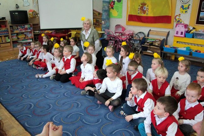 Hiszpańskie Smerfy w Przedszkolu nr 19 (zdjęcia)