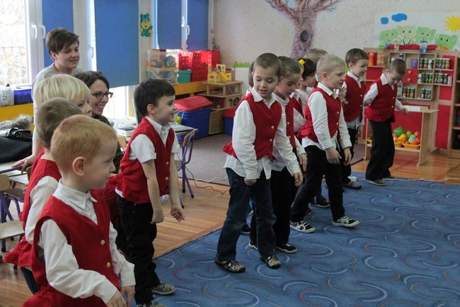 Hiszpańskie Smerfy w Przedszkolu nr 19 (zdjęcia)