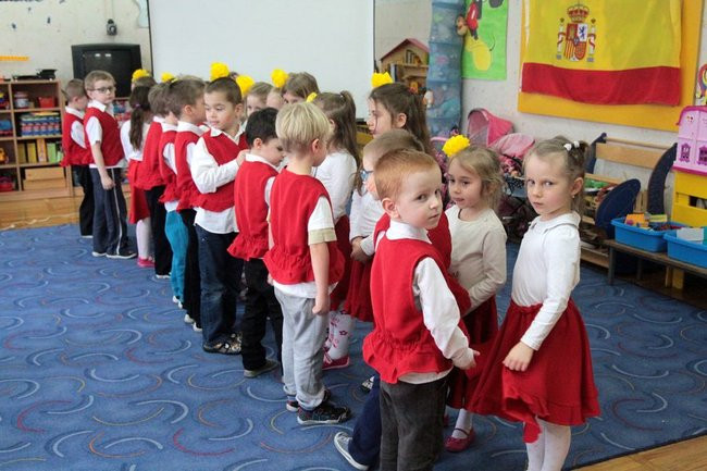 Hiszpańskie Smerfy w Przedszkolu nr 19 (zdjęcia)