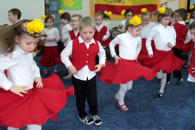 Hiszpańskie Smerfy w Przedszkolu nr 19 (zdjęcia)