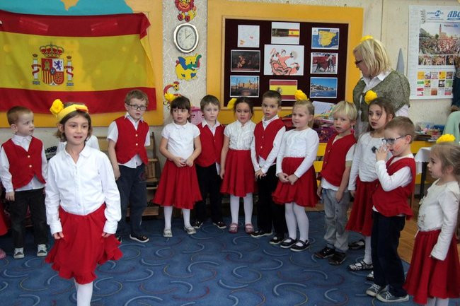 Hiszpańskie Smerfy w Przedszkolu nr 19 (zdjęcia)