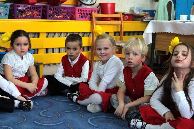 Hiszpańskie Smerfy w Przedszkolu nr 19 (zdjęcia)