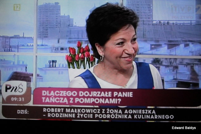 Czirliderki 50+ wystąpiły w telewizji (zdjęcia i film)