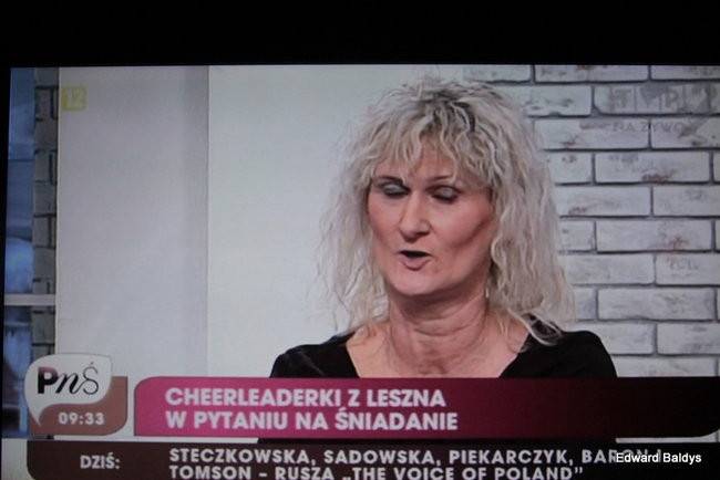 Czirliderki 50+ wystąpiły w telewizji (zdjęcia i film)