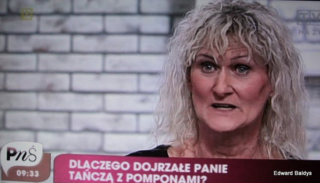 Czirliderki 50+ wystąpiły w telewizji (zdjęcia i film)