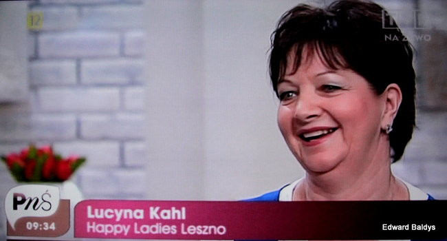 Czirliderki 50+ wystąpiły w telewizji (zdjęcia i film)