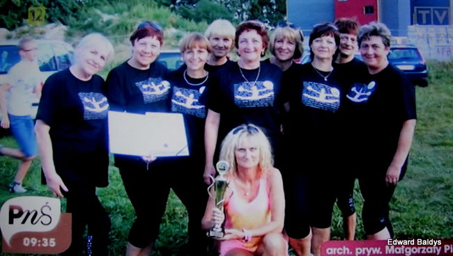 Czirliderki 50+ wystąpiły w telewizji (zdjęcia i film)