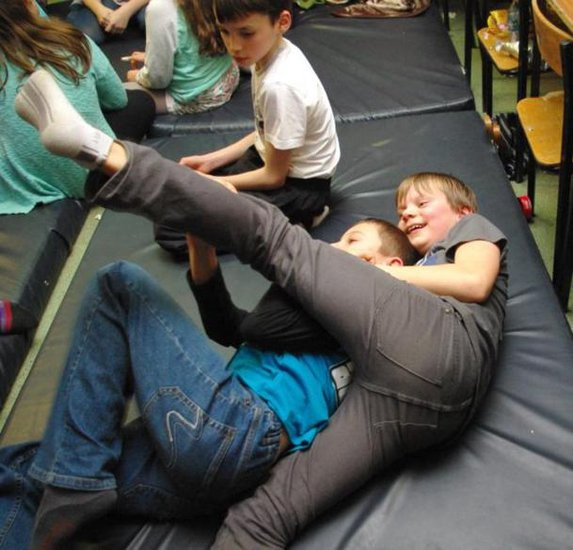 Wieczór filmowy w szkole (zdjęcia)