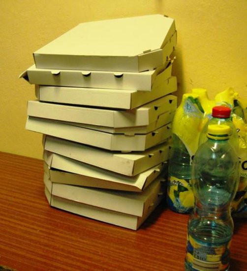 Wieczór filmowy w szkole (zdjęcia)