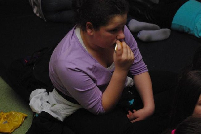 Wieczór filmowy w szkole (zdjęcia)