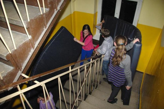 Wieczór filmowy w szkole (zdjęcia)