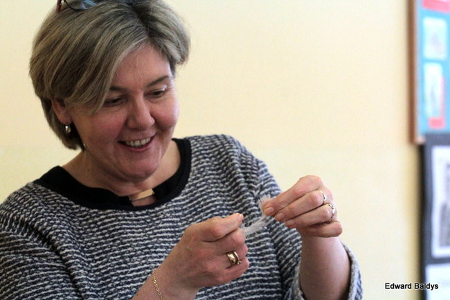 Darcie pierza w Kąkolewie (zdjęcia)