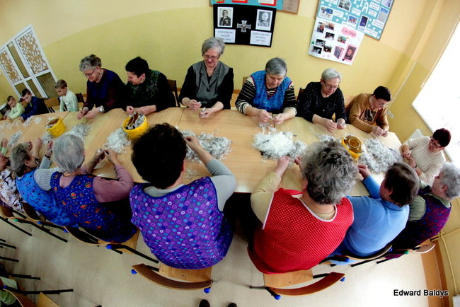 Darcie pierza w Kąkolewie (zdjęcia)