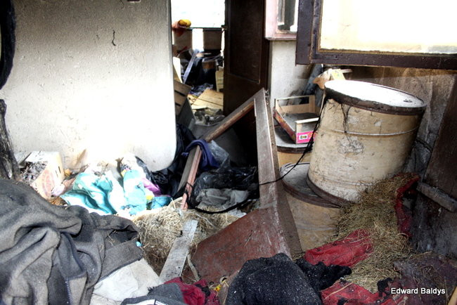 W pustostanie spłonął człowiek