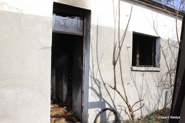 W pustostanie spłonął człowiek