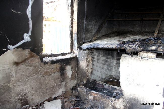 W pustostanie spłonął człowiek