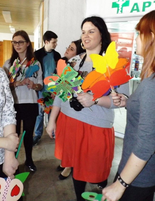 Powiew wiosny w leszczyńskim szpitalu (zdjęcia)