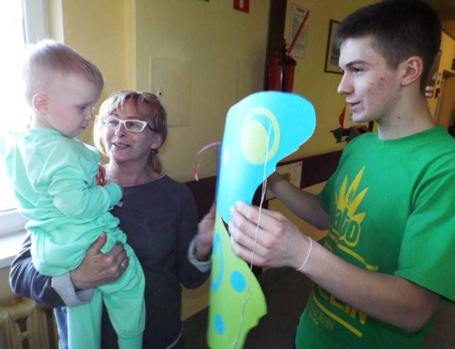 Powiew wiosny w leszczyńskim szpitalu (zdjęcia)