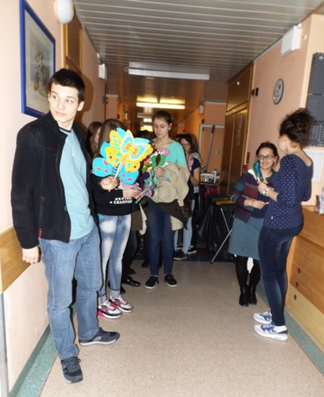 Powiew wiosny w leszczyńskim szpitalu (zdjęcia)