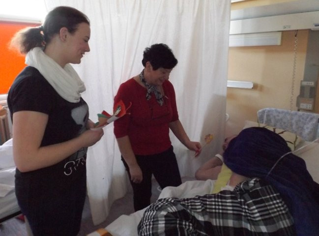 Powiew wiosny w leszczyńskim szpitalu (zdjęcia)