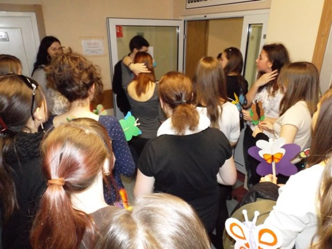 Powiew wiosny w leszczyńskim szpitalu (zdjęcia)