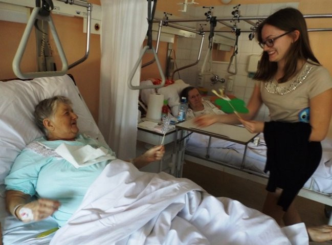 Powiew wiosny w leszczyńskim szpitalu (zdjęcia)