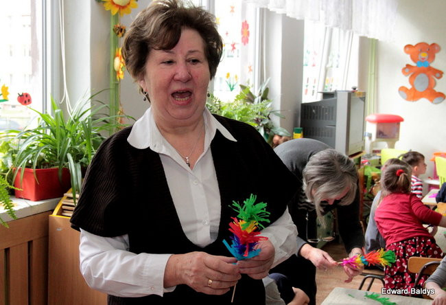 Wspólnie robili świąteczne palmy (zdjęcia)