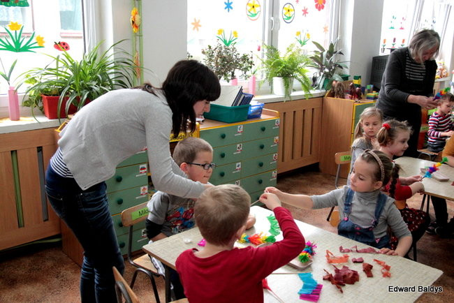 Wspólnie robili świąteczne palmy (zdjęcia)