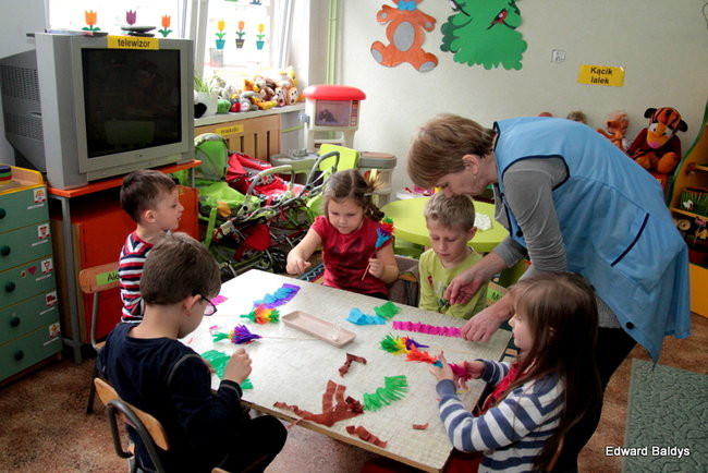 Wspólnie robili świąteczne palmy (zdjęcia)