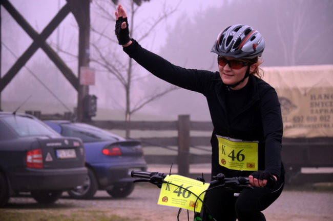 Biegiem i na rowerze w Smyczynie (zdjęcia)