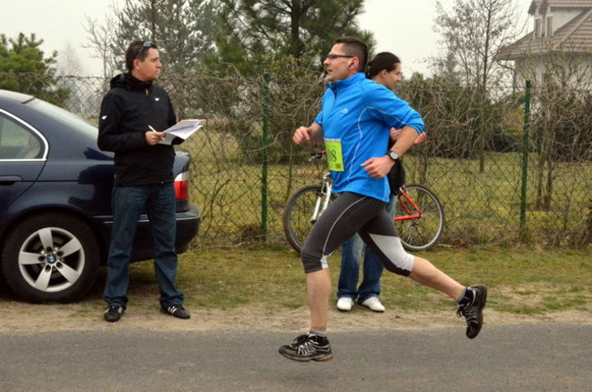 Biegiem i na rowerze w Smyczynie (zdjęcia)