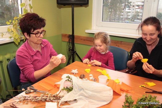 Warsztaty Akademii Stylu - Wielkanocne Palmy (zdjęcia)