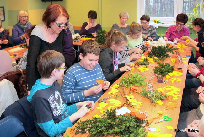 Warsztaty Akademii Stylu - Wielkanocne Palmy (zdjęcia)