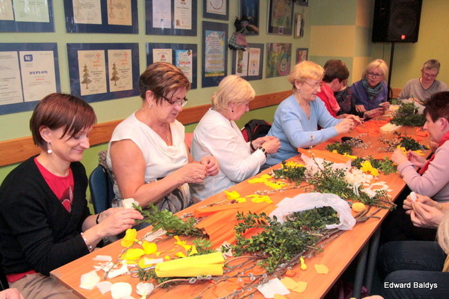 Warsztaty Akademii Stylu - Wielkanocne Palmy (zdjęcia)