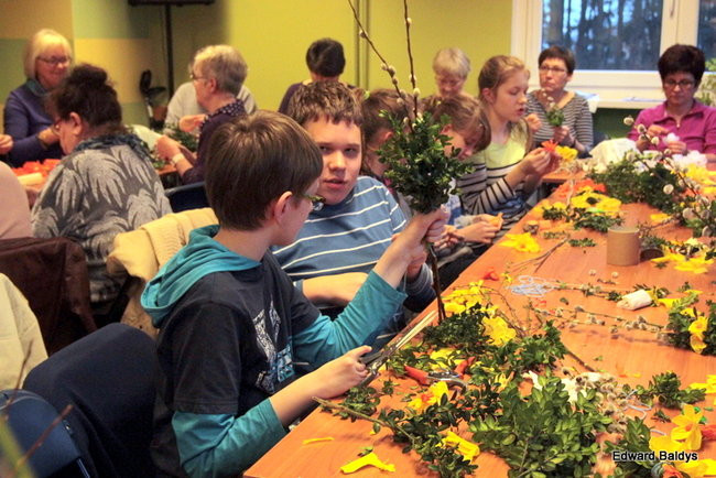 Warsztaty Akademii Stylu - Wielkanocne Palmy (zdjęcia)