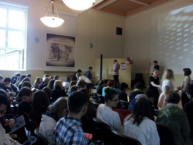 Dzień otwarty w I LO w Lesznie (zdjęcia)