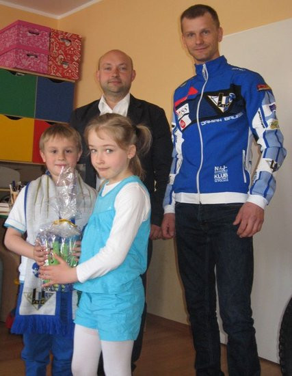 Damian Baliński w przedszkolu w Dąbczu (zdjęcia)