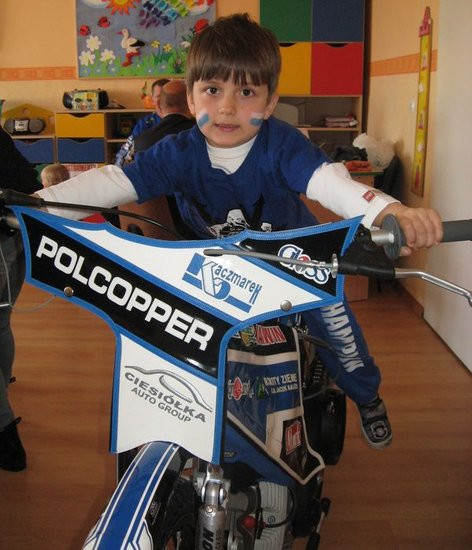 Damian Baliński w przedszkolu w Dąbczu (zdjęcia)