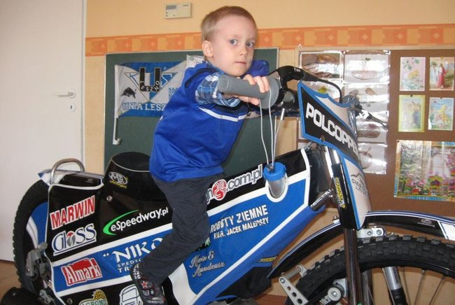 Damian Baliński w przedszkolu w Dąbczu (zdjęcia)