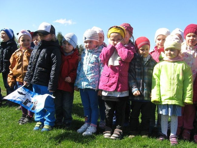 Damian Baliński w przedszkolu w Dąbczu (zdjęcia)