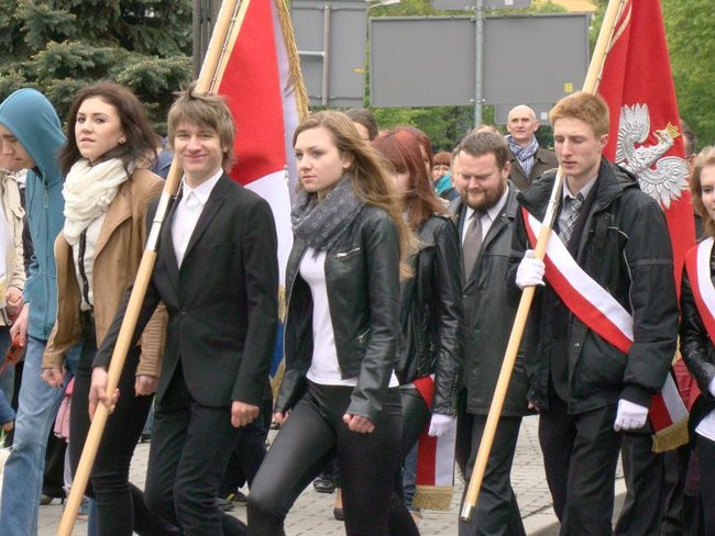 Obchody Święta 3 Maja w Lesznie (zdjęcia)