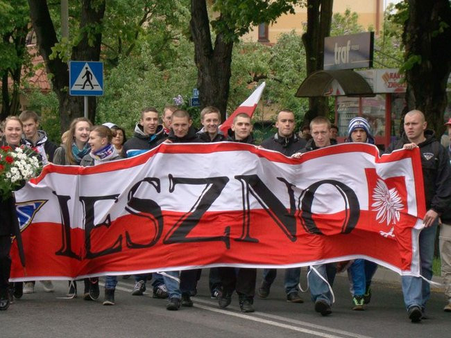 Obchody Święta 3 Maja w Lesznie (zdjęcia)