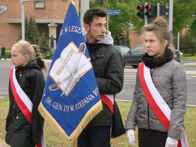 Obchody Święta 3 Maja w Lesznie (zdjęcia)