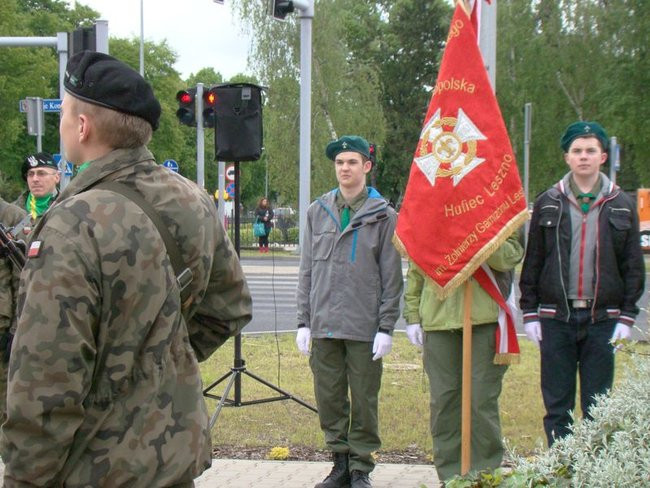 Obchody Święta 3 Maja w Lesznie (zdjęcia)