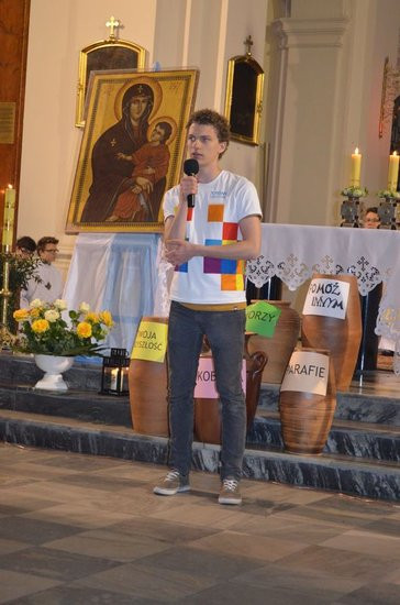 Krzyż i ikona Matki Bożej w Lesznie (zdjęcia)