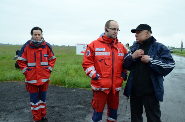 Jechali mimo deszczu (zdjęcia)