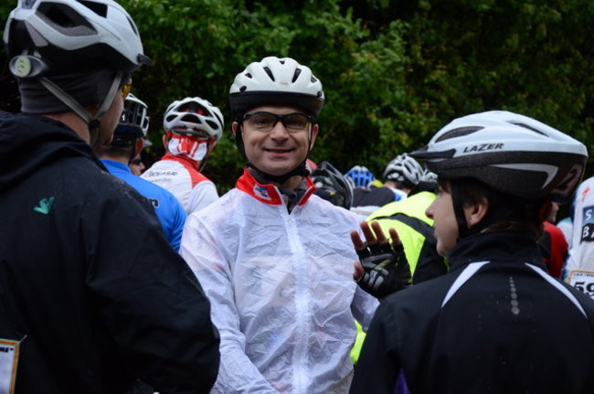 Jechali mimo deszczu (zdjęcia)