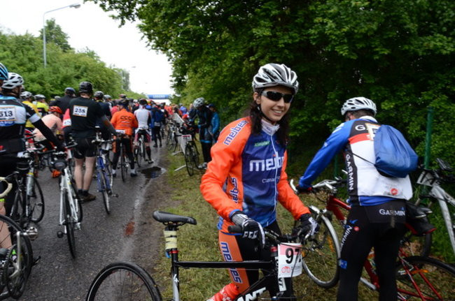 Jechali mimo deszczu (zdjęcia)